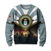 Premium US Veterans Sweatshirt ATTN080821, Gifts For US Veterans, Gifts On Father's Day, Veterans Day. - Image 23