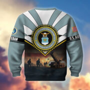 Premium US Veterans Sweatshirt ATTN080821, Gifts For US Veterans, Gifts On Father's Day, Veterans Day. - Image 24