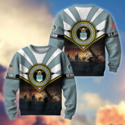 Premium US Veterans Sweatshirt ATTN080821, Gifts For US Veterans, Gifts On Father's Day, Veterans Day. - Image 25