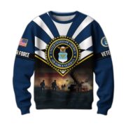 Premium US Veterans Sweatshirt ATTN080821, Gifts For US Veterans, Gifts On Father's Day, Veterans Day. - Image 26
