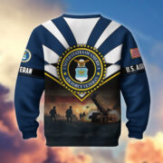 Premium US Veterans Sweatshirt ATTN080821, Gifts For US Veterans, Gifts On Father's Day, Veterans Day. - Image 27
