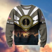 Premium US Veterans Sweatshirt ATTN080821, Gifts For US Veterans, Gifts On Father's Day, Veterans Day. - Image 8