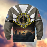 Premium US Veterans Sweatshirt ATTN080821, Gifts For US Veterans, Gifts On Father's Day, Veterans Day. - Image 9