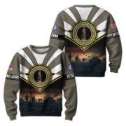 Premium US Veterans Sweatshirt ATTN080821, Gifts For US Veterans, Gifts On Father's Day, Veterans Day. - Image 10