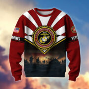 Premium US Veterans Sweatshirt ATTN080821, Gifts For US Veterans, Gifts On Father's Day, Veterans Day. - Image 17