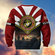Premium US Veterans Sweatshirt ATTN080821, Gifts For US Veterans, Gifts On Father's Day, Veterans Day. - Image 18