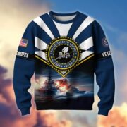 Premium US Veterans Sweatshirt ATTN080821, Gifts For US Veterans, Gifts On Father's Day, Veterans Day. - Image 14