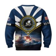 Premium US Veterans Sweatshirt ATTN080821, Gifts For US Veterans, Gifts On Father's Day, Veterans Day. - Image 15