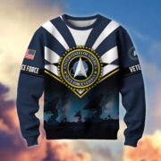 Premium US Veterans Sweatshirt ATTN080821, Gifts For US Veterans, Gifts On Father's Day, Veterans Day. - Image 32