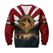 Premium US Veterans Sweatshirt ATTN080821, Gifts For US Veterans, Gifts On Father's Day, Veterans Day. - Image 36