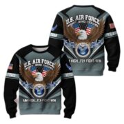 Premium US Veterans Sweatshirt ATTN140822, Gifts For US Veterans, Gifts On Father's Day, Veterans Day. - Image 25