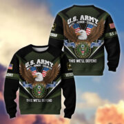 Premium US Veterans Sweatshirt ATTN140822, Gifts For US Veterans, Gifts On Father's Day, Veterans Day. - Image 4