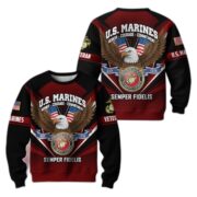 Premium US Veterans Sweatshirt ATTN140822, Gifts For US Veterans, Gifts On Father's Day, Veterans Day. - Image 19