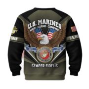Premium US Veterans Sweatshirt ATTN140822, Gifts For US Veterans, Gifts On Father's Day, Veterans Day. - Image 21