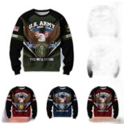 Premium US Veterans Sweatshirt ATTN140822, Gifts For US Veterans, Gifts On Father's Day, Veterans Day.