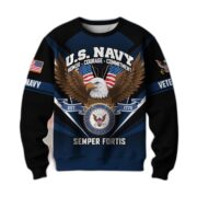 Premium US Veterans Sweatshirt ATTN140822, Gifts For US Veterans, Gifts On Father's Day, Veterans Day. - Image 11