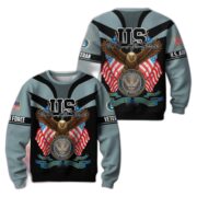 Premium US Veterans Sweatshirt ATTN140821, Gifts For US Veterans, Gifts On Father's Day, Veterans Day. - Image 25
