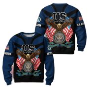 Premium US Veterans Sweatshirt ATTN140821, Gifts For US Veterans, Gifts On Father's Day, Veterans Day. - Image 28