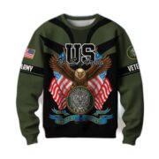 Premium US Veterans Sweatshirt ATTN140821, Gifts For US Veterans, Gifts On Father's Day, Veterans Day. - Image 2