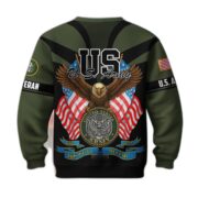 Premium US Veterans Sweatshirt ATTN140821, Gifts For US Veterans, Gifts On Father's Day, Veterans Day. - Image 3