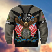 Premium US Veterans Sweatshirt ATTN140821, Gifts For US Veterans, Gifts On Father's Day, Veterans Day. - Image 6