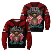 Premium US Veterans Sweatshirt ATTN140821, Gifts For US Veterans, Gifts On Father's Day, Veterans Day. - Image 19