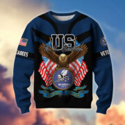 Premium US Veterans Sweatshirt ATTN140821, Gifts For US Veterans, Gifts On Father's Day, Veterans Day. - Image 14