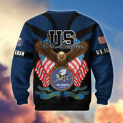 Premium US Veterans Sweatshirt ATTN140821, Gifts For US Veterans, Gifts On Father's Day, Veterans Day. - Image 15