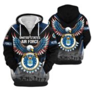 Premium US Veterans Zip Hoodie BPHN110812, Gifts For US Veterans, Gifts On Father's Day, Veterans Day. - Image 28