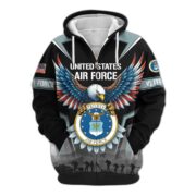 Premium US Veterans Zip Hoodie BPHN110812, Gifts For US Veterans, Gifts On Father's Day, Veterans Day. - Image 23