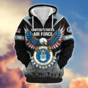 Premium US Veterans Zip Hoodie BPHN110812, Gifts For US Veterans, Gifts On Father's Day, Veterans Day. - Image 23
