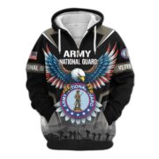 Premium US Veterans Zip Hoodie BPHN110812, Gifts For US Veterans, Gifts On Father's Day, Veterans Day. - Image 8