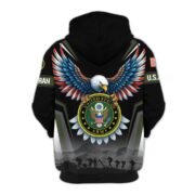 Premium US Veterans Zip Hoodie BPHN110812, Gifts For US Veterans, Gifts On Father's Day, Veterans Day. - Image 6