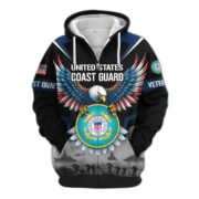 Premium US Veterans Zip Hoodie BPHN110812, Gifts For US Veterans, Gifts On Father's Day, Veterans Day. - Image 29