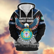 Premium US Veterans Zip Hoodie BPHN110812, Gifts For US Veterans, Gifts On Father's Day, Veterans Day. - Image 29