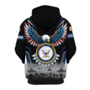 Premium US Veterans Zip Hoodie BPHN110812, Gifts For US Veterans, Gifts On Father's Day, Veterans Day. - Image 12