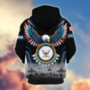 Premium US Veterans Zip Hoodie BPHN110812, Gifts For US Veterans, Gifts On Father's Day, Veterans Day. - Image 12