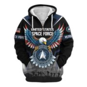 Premium US Veterans Zip Hoodie BPHN110812, Gifts For US Veterans, Gifts On Father's Day, Veterans Day. - Image 32