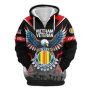 Premium US Veterans Zip Hoodie BPHN110812, Gifts For US Veterans, Gifts On Father's Day, Veterans Day. - Image 38