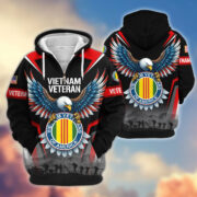 Premium US Veterans Zip Hoodie BPHN110812, Gifts For US Veterans, Gifts On Father's Day, Veterans Day. - Image 40