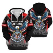 Premium US Veterans Zip Hoodie BPHN110812, Gifts For US Veterans, Gifts On Father's Day, Veterans Day. - Image 37