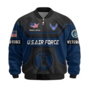 Premium US Veterans Bomber Jacket BPHN120811, Gifts For US Veterans, Gifts On Father's Day, Veterans Day. - Image 26