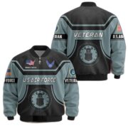Premium US Veterans Bomber Jacket BPHN120811, Gifts For US Veterans, Gifts On Father's Day, Veterans Day. - Image 25