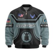 Premium US Veterans Bomber Jacket BPHN120811, Gifts For US Veterans, Gifts On Father's Day, Veterans Day. - Image 23