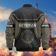 Premium US Veterans Bomber Jacket BPHN120811, Gifts For US Veterans, Gifts On Father's Day, Veterans Day. - Image 9
