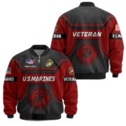 Premium US Veterans Bomber Jacket BPHN120811, Gifts For US Veterans, Gifts On Father's Day, Veterans Day. - Image 19