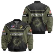 Premium US Veterans Bomber Jacket BPHN120811, Gifts For US Veterans, Gifts On Father's Day, Veterans Day. - Image 22