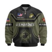 Premium US Veterans Bomber Jacket BPHN120811, Gifts For US Veterans, Gifts On Father's Day, Veterans Day. - Image 20