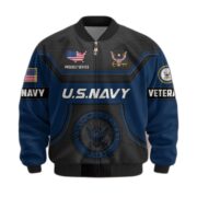Premium US Veterans Bomber Jacket BPHN120811, Gifts For US Veterans, Gifts On Father's Day, Veterans Day. - Image 11