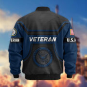 Premium US Veterans Bomber Jacket BPHN120811, Gifts For US Veterans, Gifts On Father's Day, Veterans Day. - Image 12